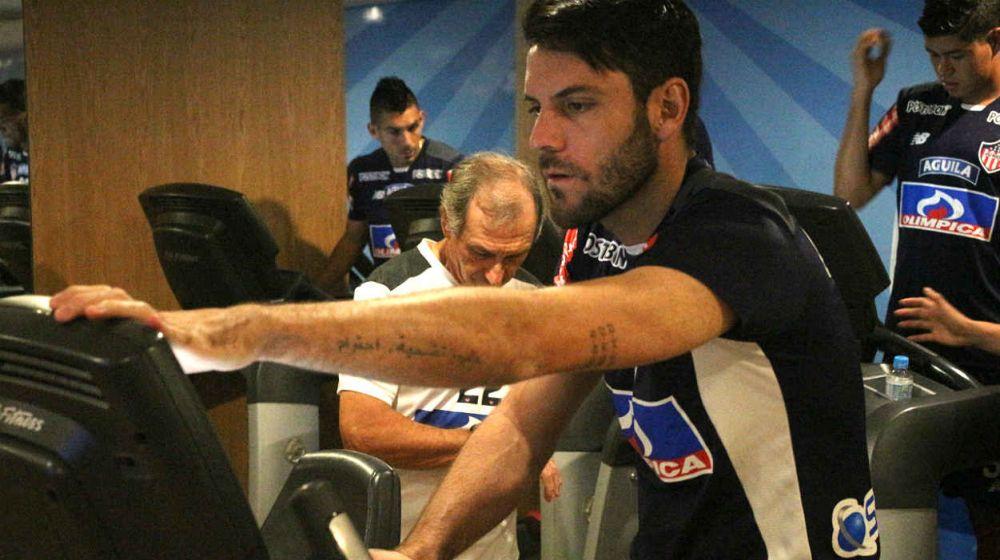 Sebastián Viera, arquero de Junior. 