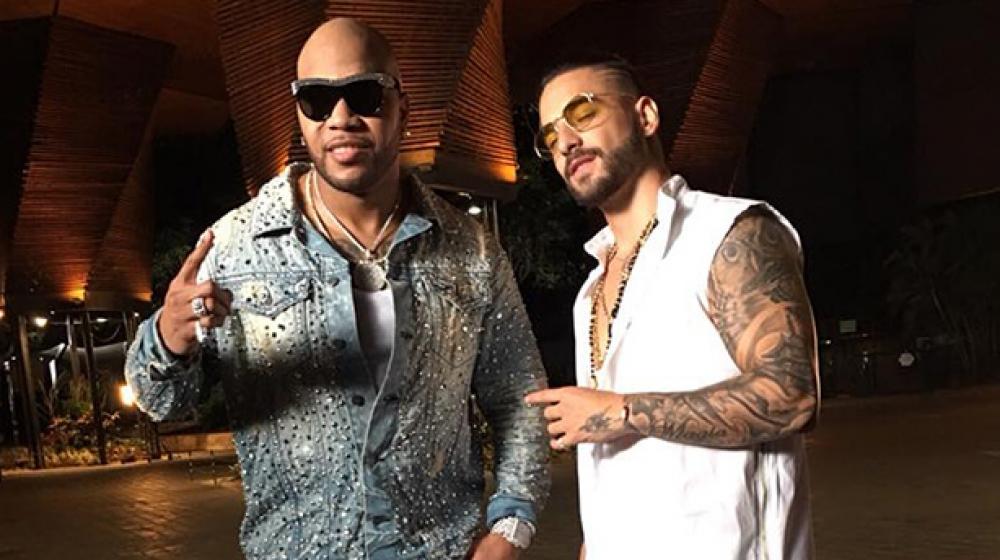 Flo rida y Maluma.