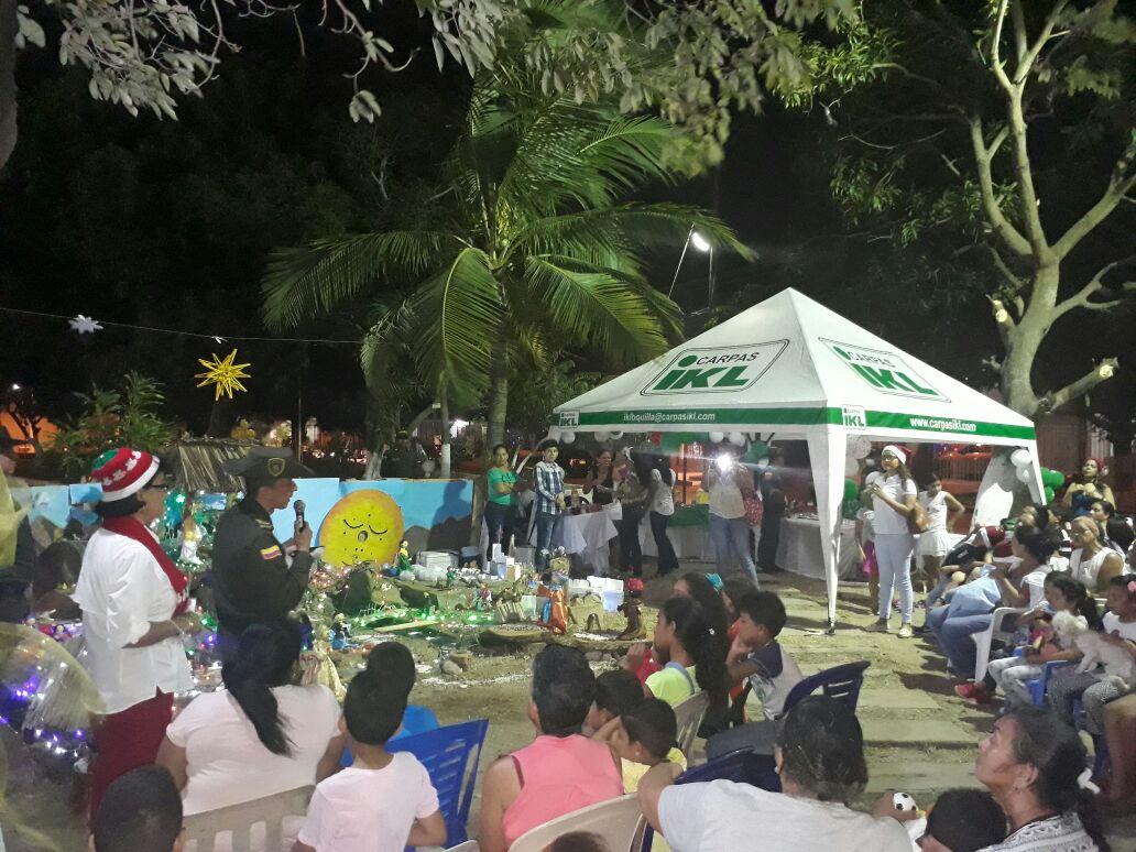 Este es el pesebre ganador del II Concurso de pesebres ecológicos del Grupo de la Policía Ambiental.