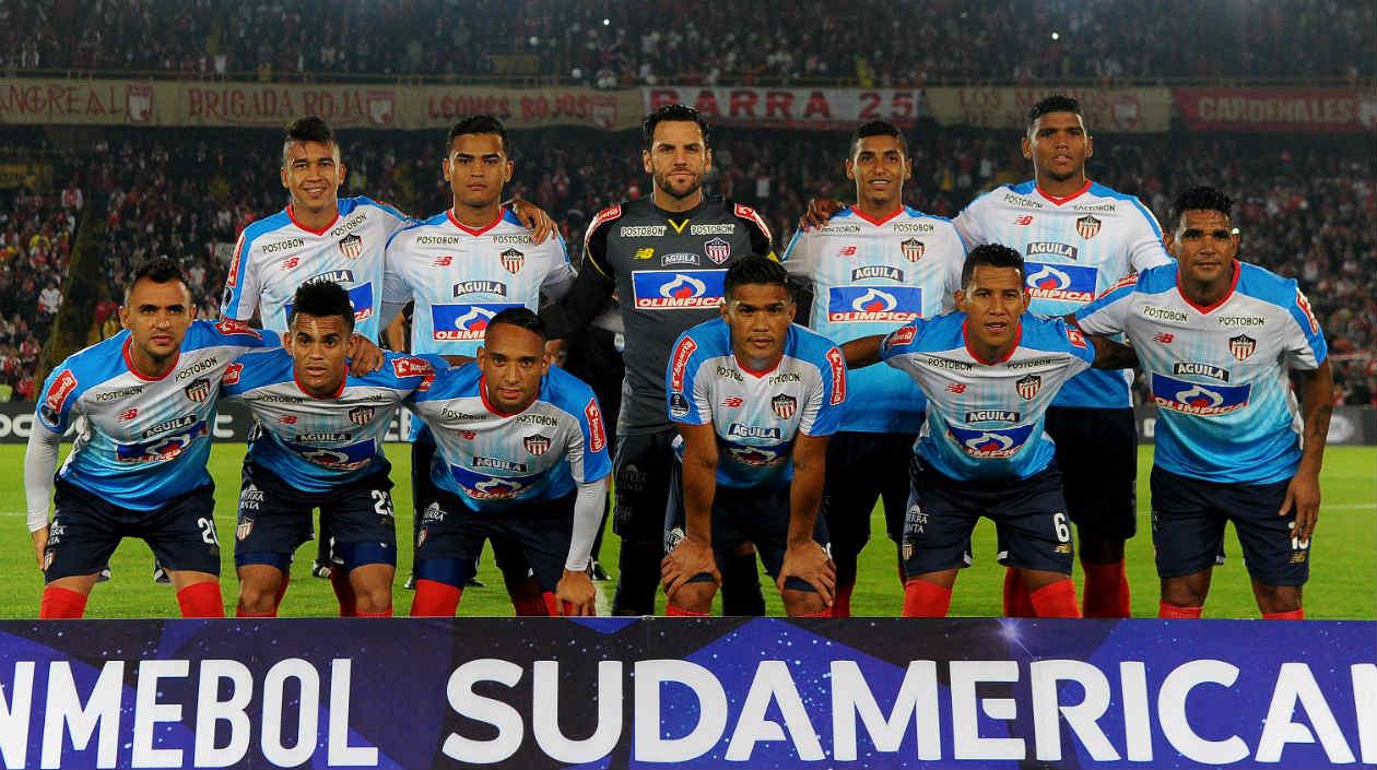 Así formó Junior ante Santa Fe. 