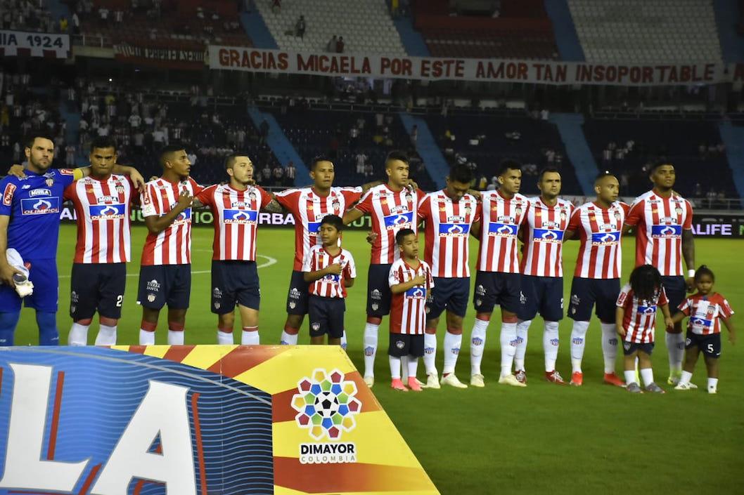 Nómina inicialista del Junior.