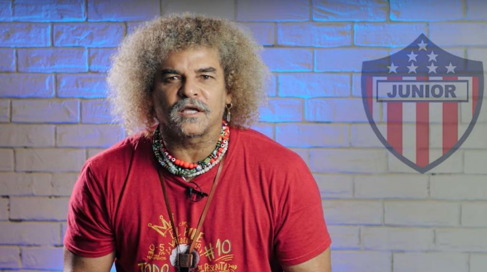 Carlos 'El Pibe' Valderrama. 