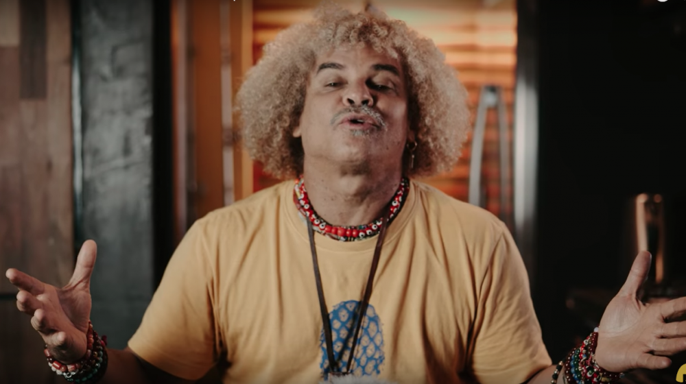 Carlos 'El Pibe' Valderrama.