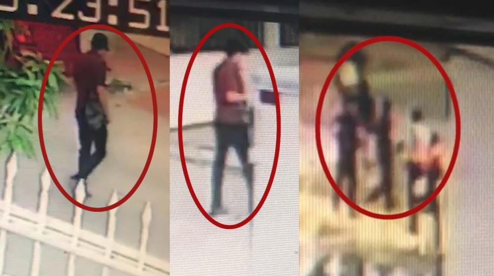 Tres videos de cámaras de seguridad muestran al presunto autor material del atentado en el barrio San José Cristian Camilo Bellón Galindo