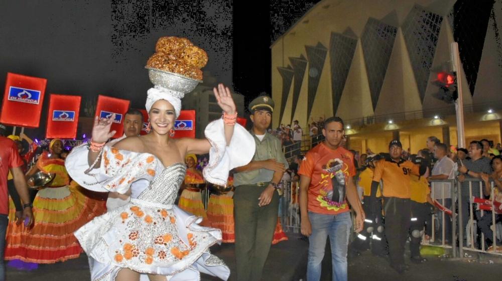La Reina del Carnaval 2018, Valeria Abuchaibe Rosales.