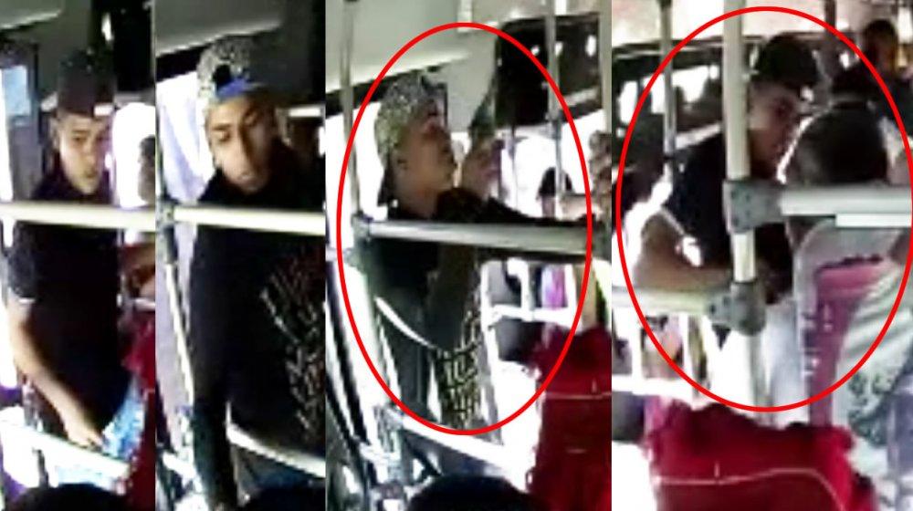 Estos son los delincuentes que atracaron en el bus.
