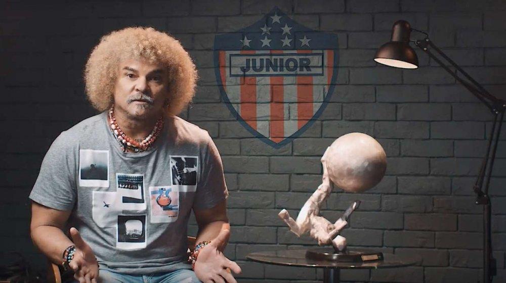 Carlos 'El Pibe' Valderrama. 
