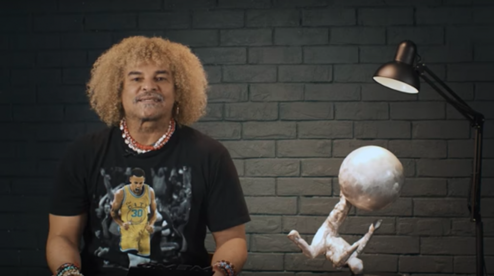 Carlos 'El Pibe' Valderrama.