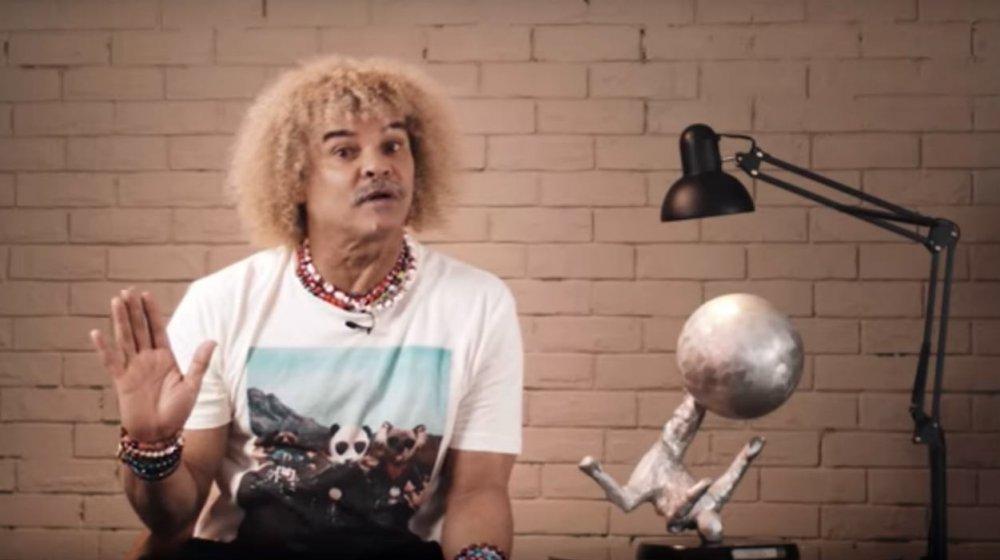 Carlos 'El Pibe' Valderrama. 