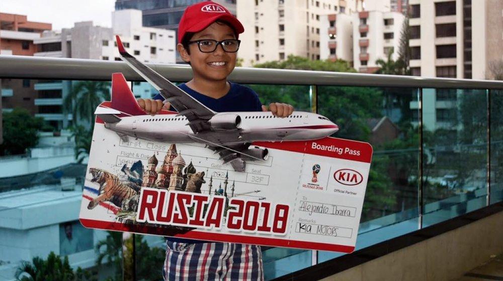 Alejandro Ibarra, ganador del concurso de Kia. 