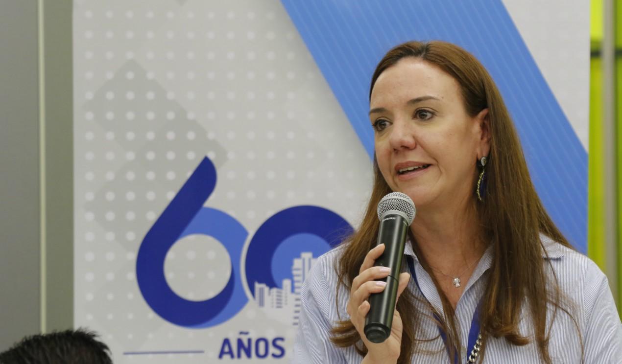 Maria Elia Abuchaibe, gerente de Camacol Atlántico.