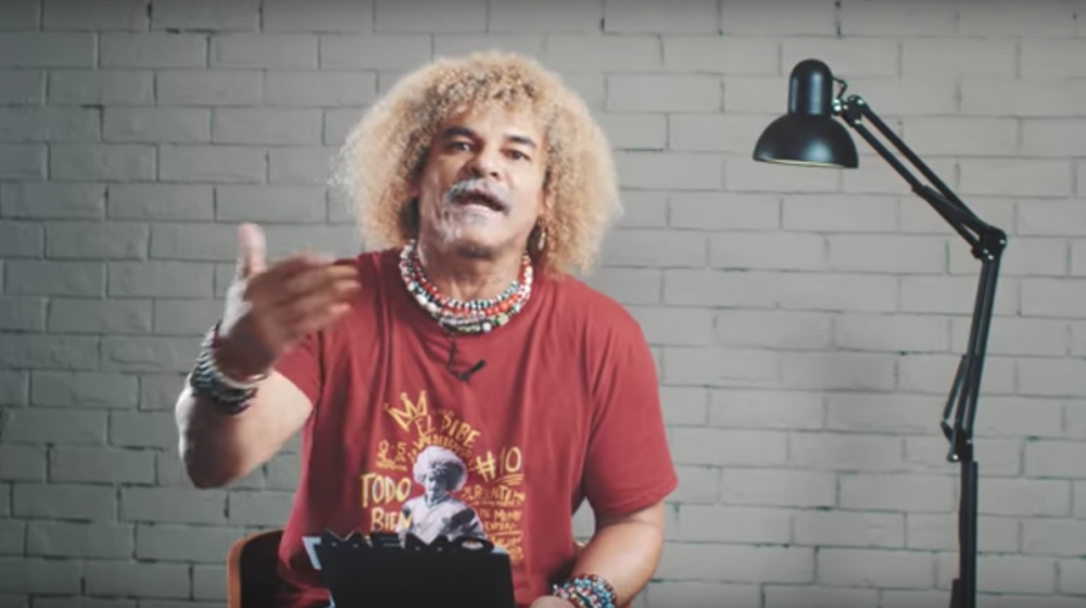 Carlos 'El Pibe' Valderrama.