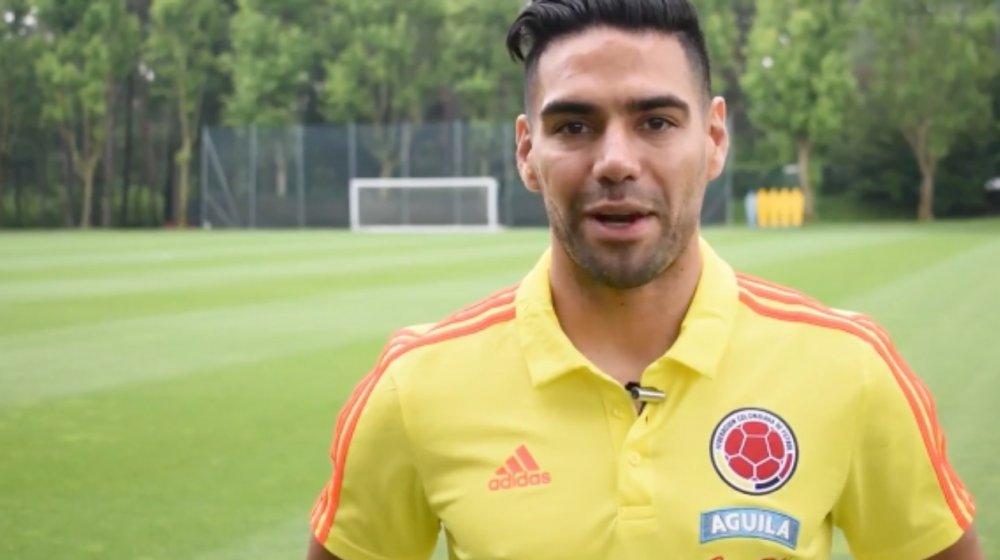 Radamel Falcao García, capitán de la Selección Colombia.
