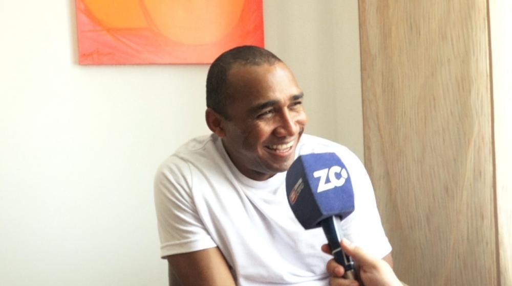 José María Pazo, preparador de arqueros de Junior. 