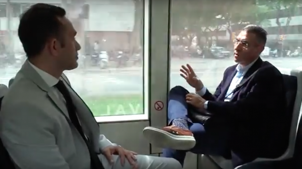 El experto Alexander Castaño junto al director de Zona Cero, Jorge Cura.