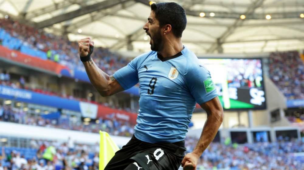 Luis Suárez, delantero uruguayo. 