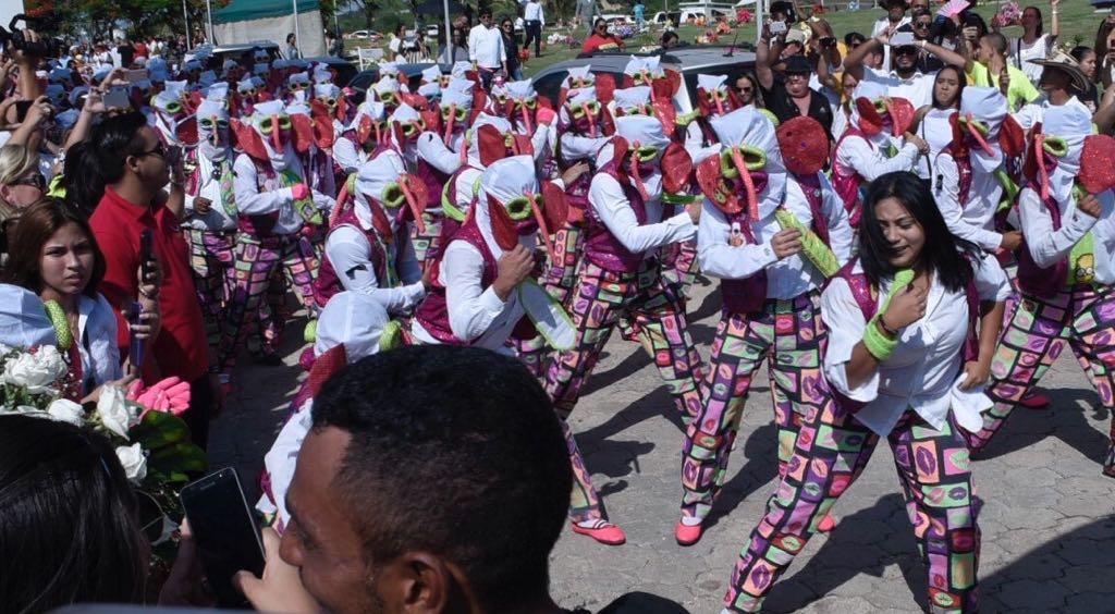 Las Marimondas del Barrio Abajo despidieron a su fundador.