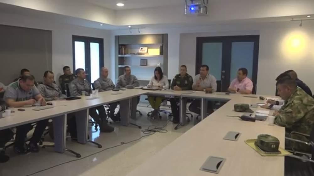 Reunión del Comité de Orden Público en Barranquilla.
