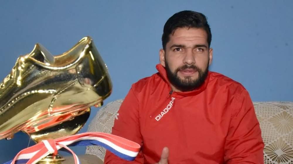 El futbolista paraguayo Mario Ricardo