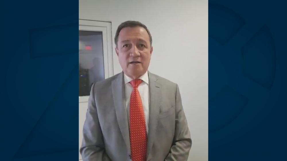 Presidente del Senado Ernesto Macías