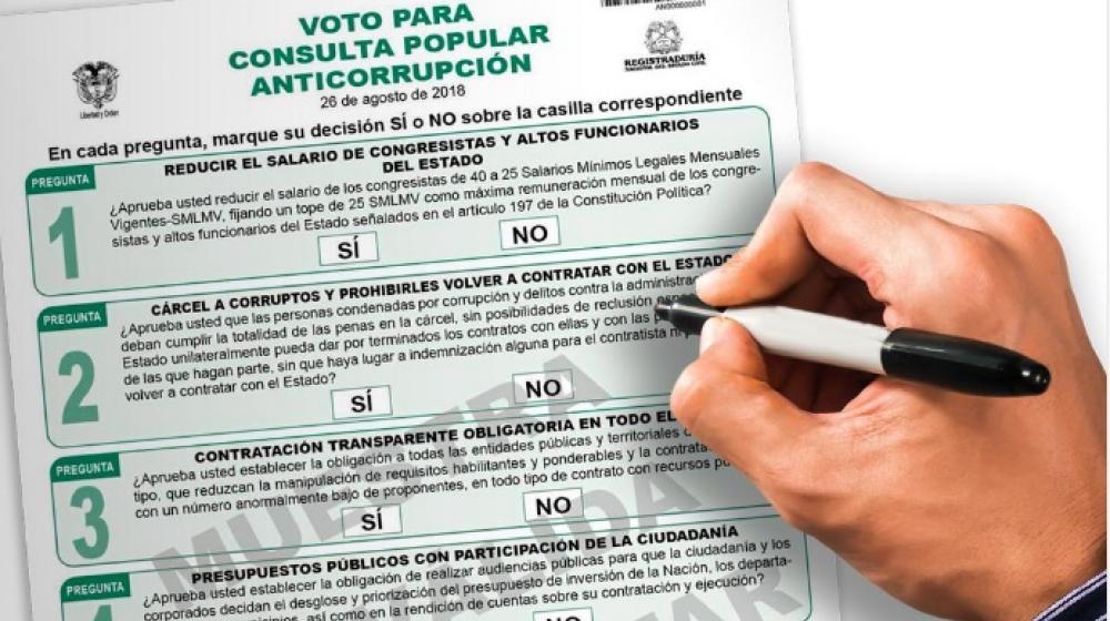 La Registraduría explicó la manera como será contabilizada la consulta.