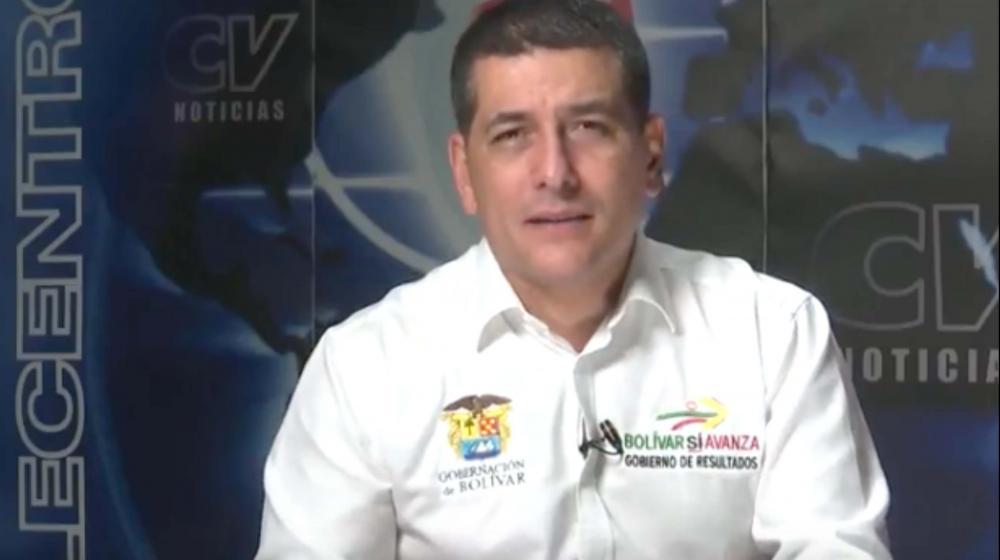 Dumek Turbay, gobernador de Bolívar.