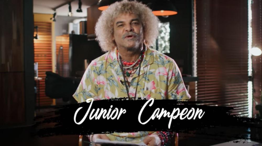 Carlos 'El Pibe' Valderrama, ex jugador de Junior. 