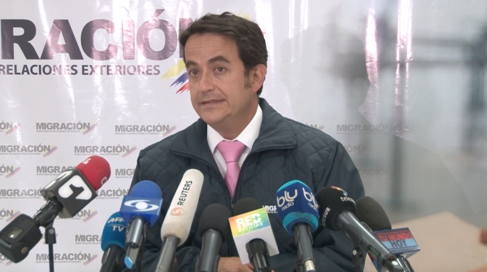 Director de Migración Colombia, Christian Krüger Sarmiento.