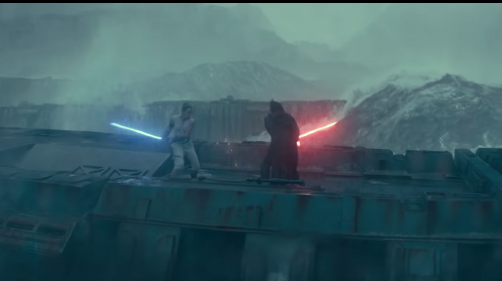 Escena de 'Star Wars IX: El ascenso de Skywalker'.