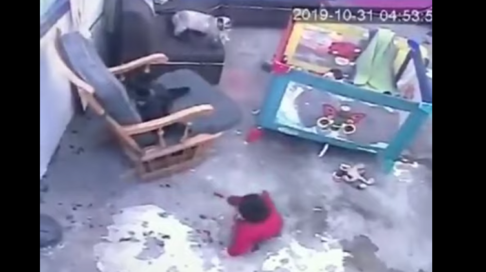 Momento del incidente.