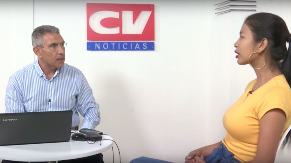 Jorge Cura y Melissa Figueroa.