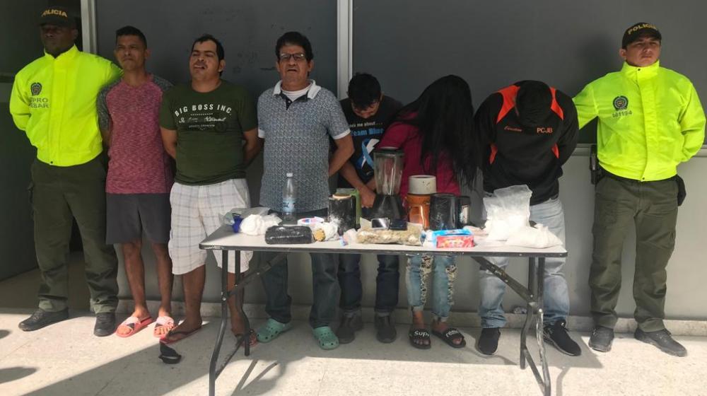 Los capturados.