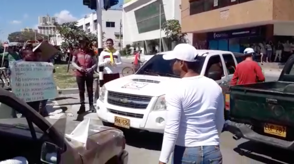 Momento del incidente.