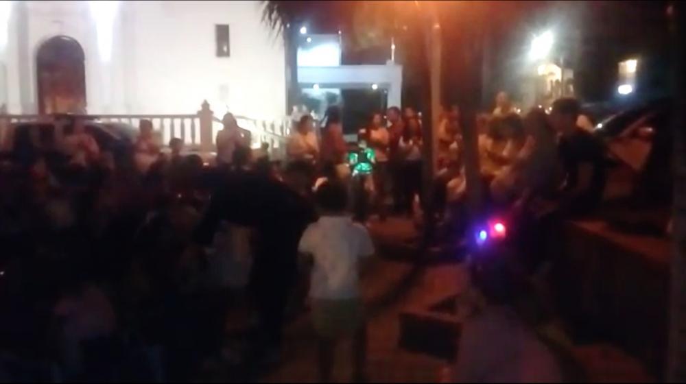 Novena Navideña en la Iglesia Inmaculada Concepción.