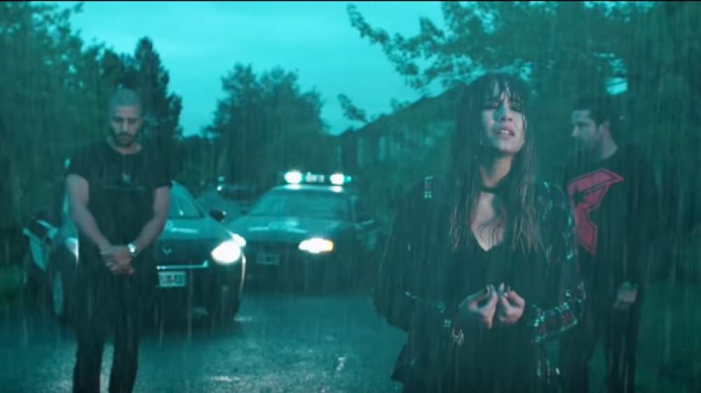 Aitana junto a Cali y El Dandee.
