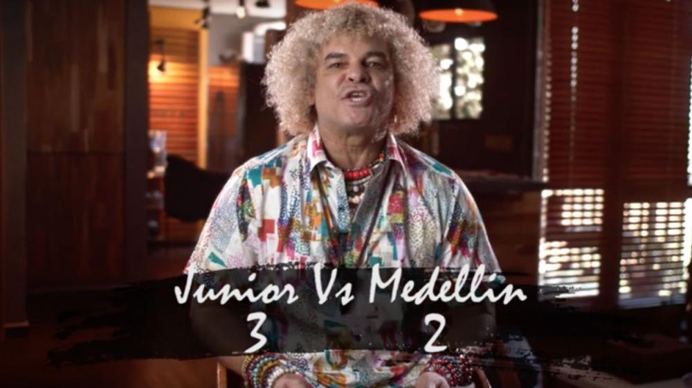 Carlos 'El Pibe' Valderrama, exjugador de Junior. 