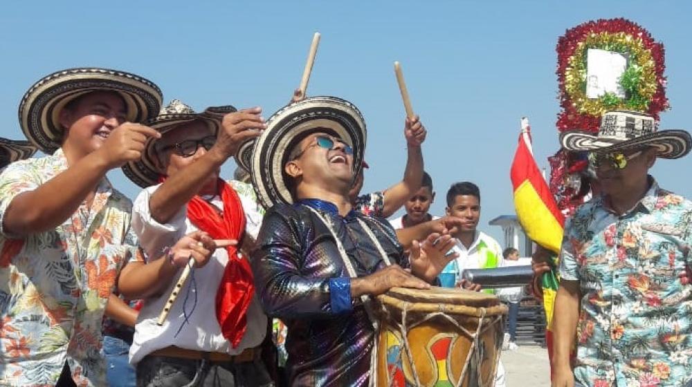 El grupo Cumbia Caribe.