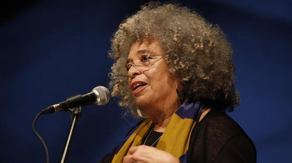 Activista afroamericana Ángela Davis.