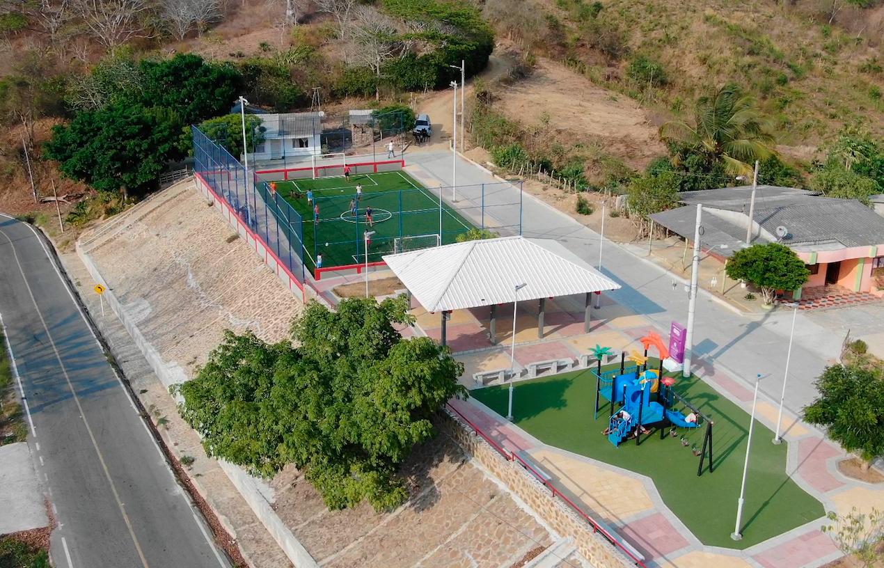 El parque Villa Ledys hace parte de las 400 obras que impulsa el gobernador Eduardo Verano de la Rosa en todo el departamento.