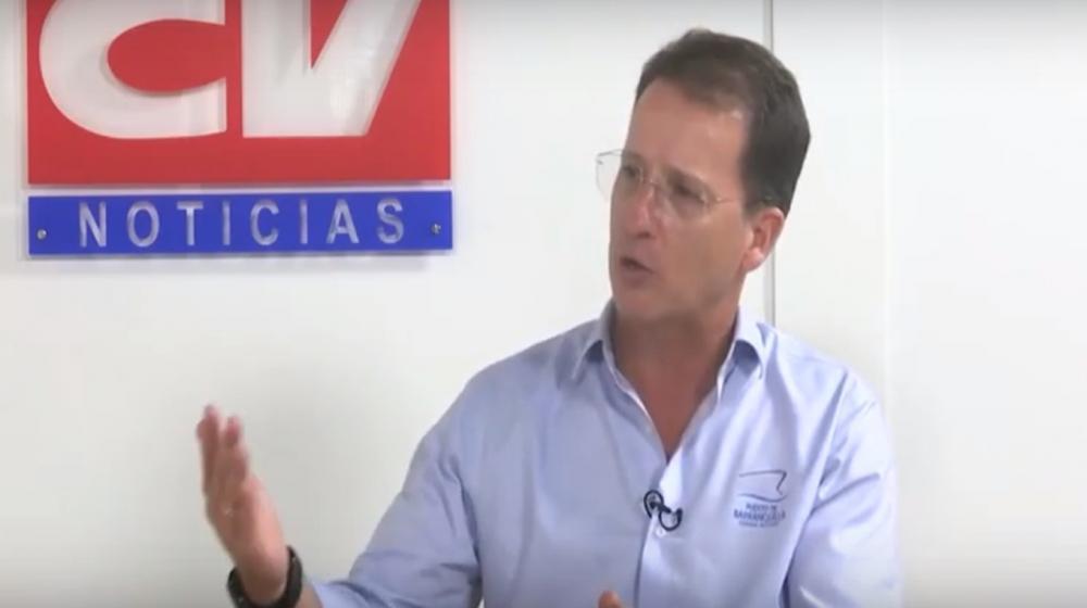 René Puche, presidente del Puerto de Barranquilla.