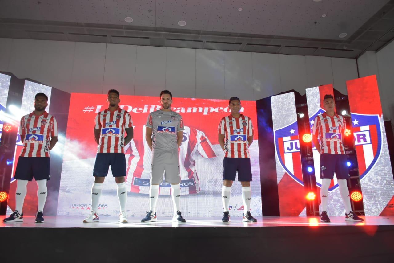 Luis 'Cariaco' González, Rafael Pérez, Sebastián Viera, Teófilo Gutiérrez y Víctor Cantillo.