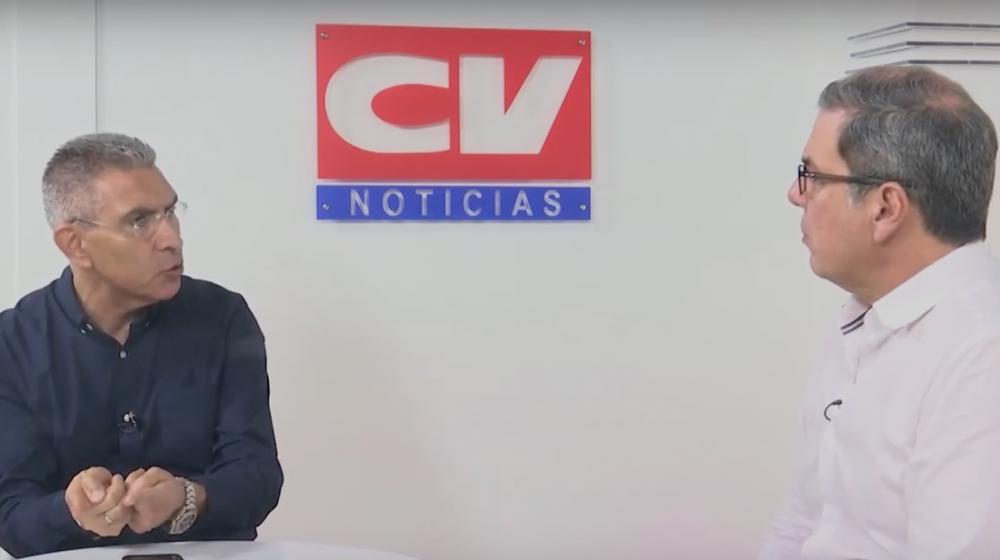El Diputado Jorge Rosales, durante La Entrevista con el periodista Jorge Cura.