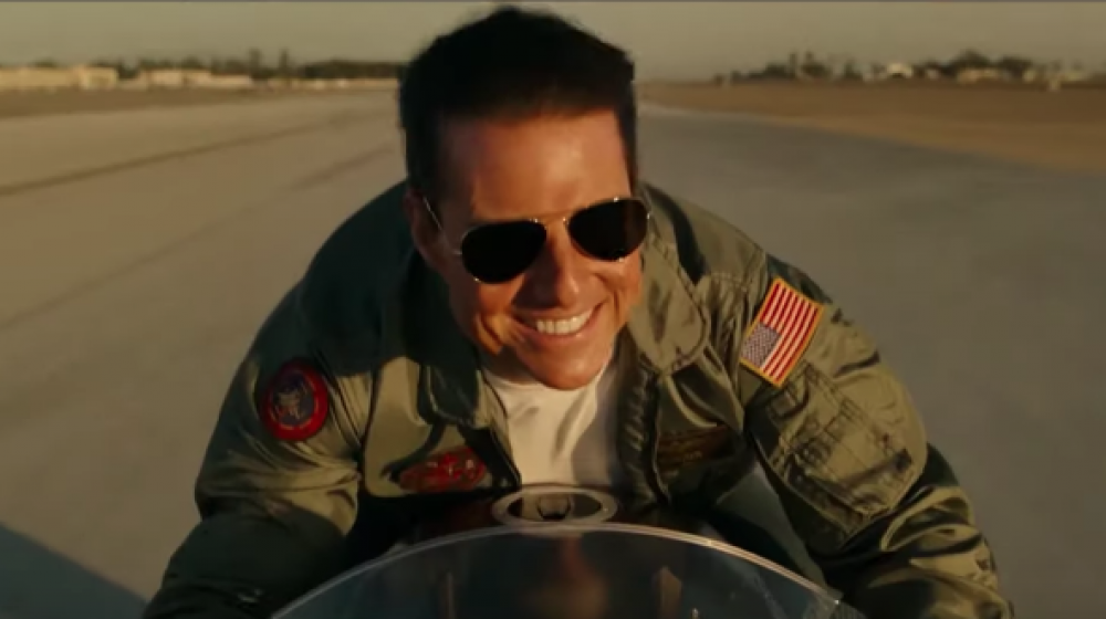Tom Cruise como Pete Mitchel en 'Top Gun: Maverick'.