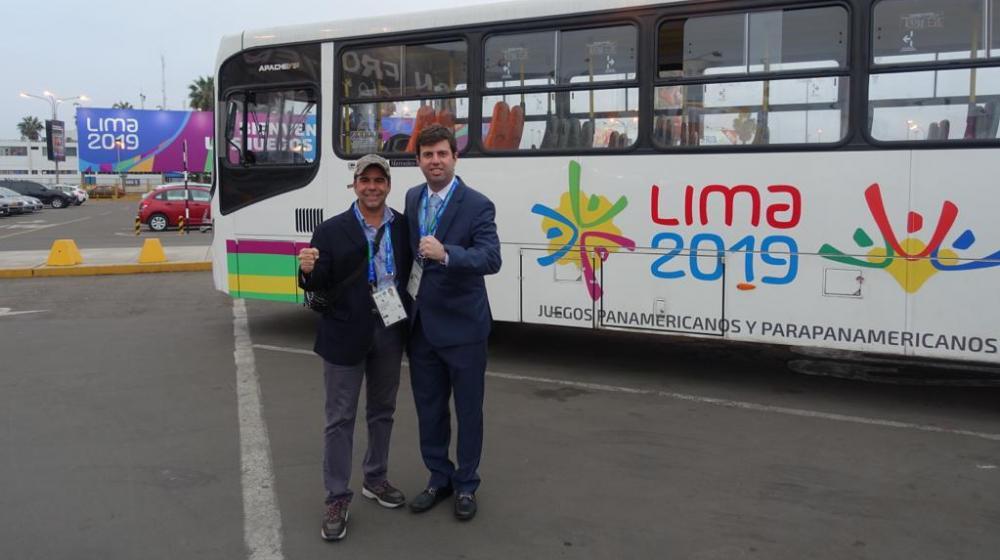 El Alcalde de Barranquilla, Alejandro Char y Daniel Noguera.