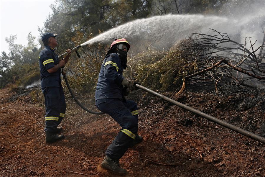  En la últimas 24 horas, los bomberos han intervenido en mas de 60 incendios de diversa consideración en todo el territorio griego.