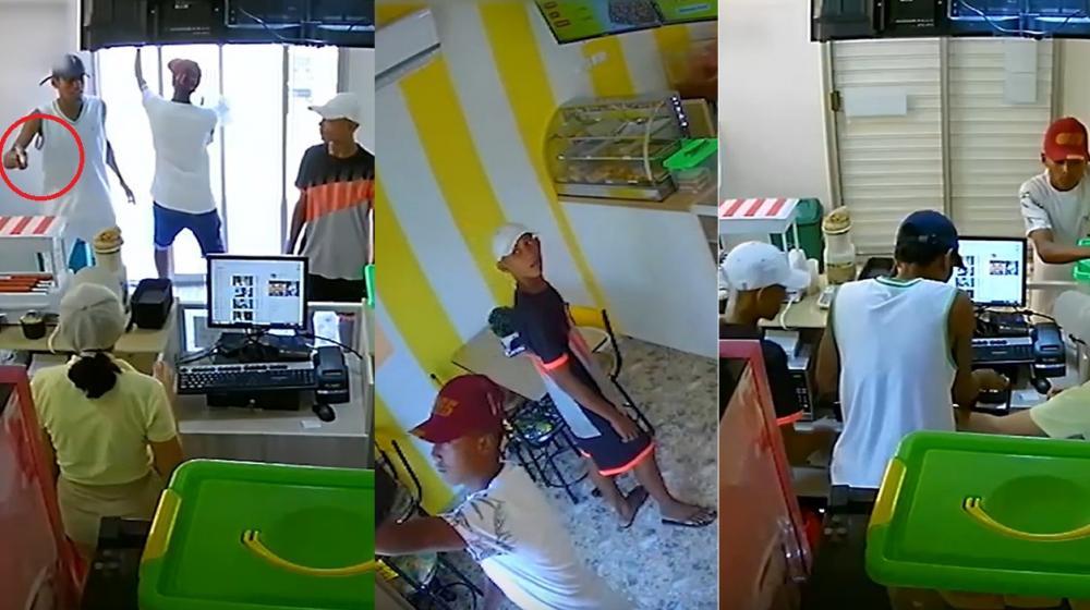Tres jóvenes quedaron “chapeados” después de robar una refresquería en el barrio Montes