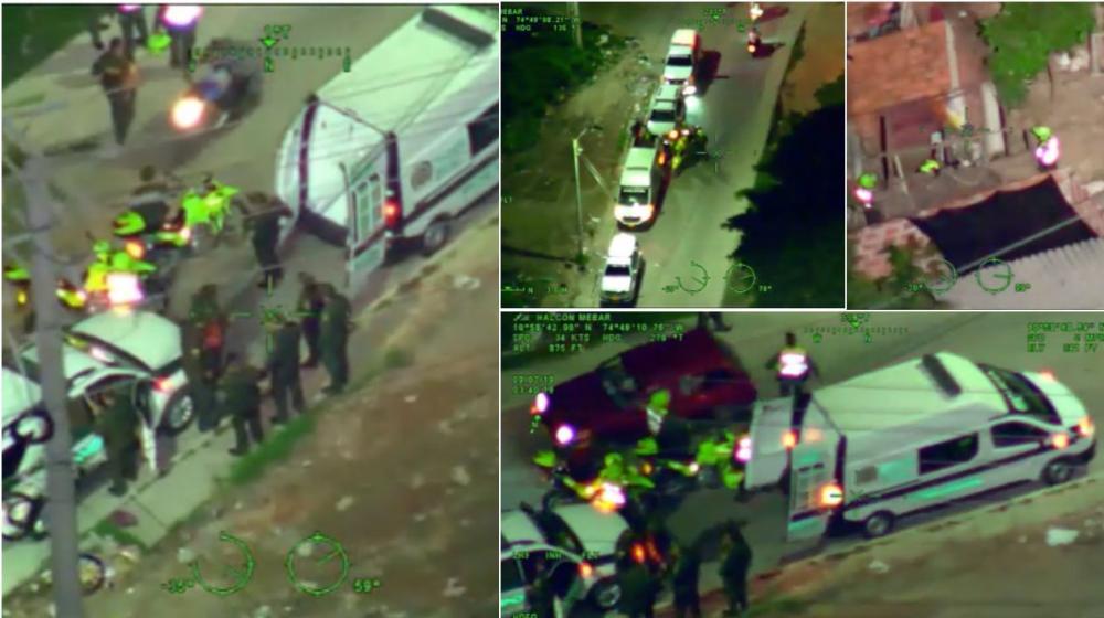 Policía hizo operativo en el sector del barrio Villa del Rosario y en la carrera 27A con calle 81D el adolescente fue aprehendido.