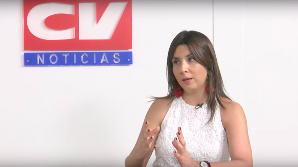 La ministra de Educación, María Victoria Angulo.