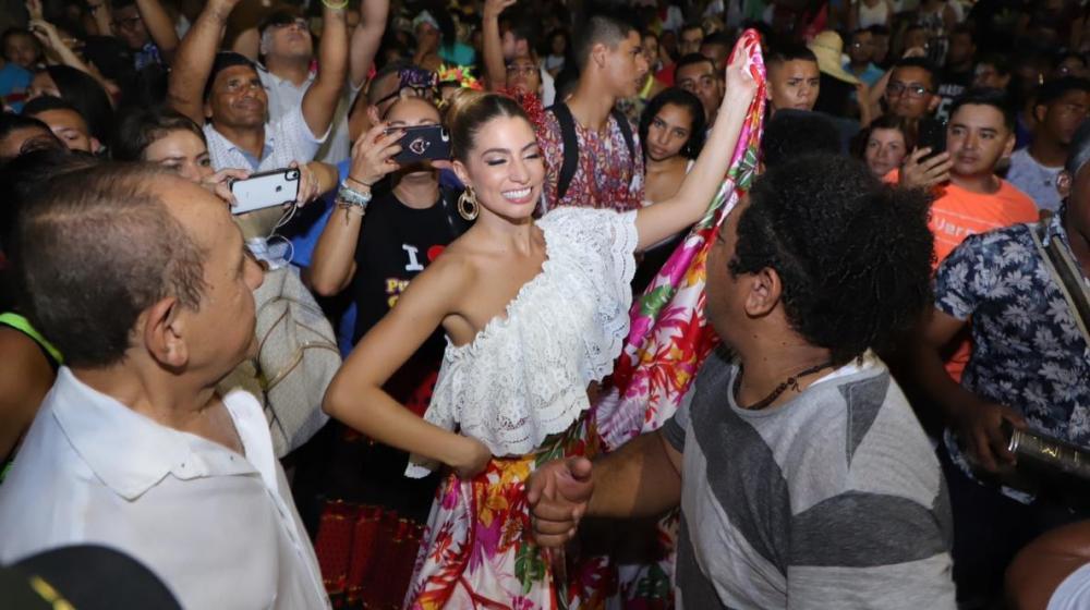 Isabella Chams, Reina del Carnaval de Barranquilla.