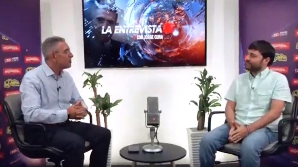 El Alcalde Jaime Pumarejo, en La Entrevista con el periodista Jorge Cura.